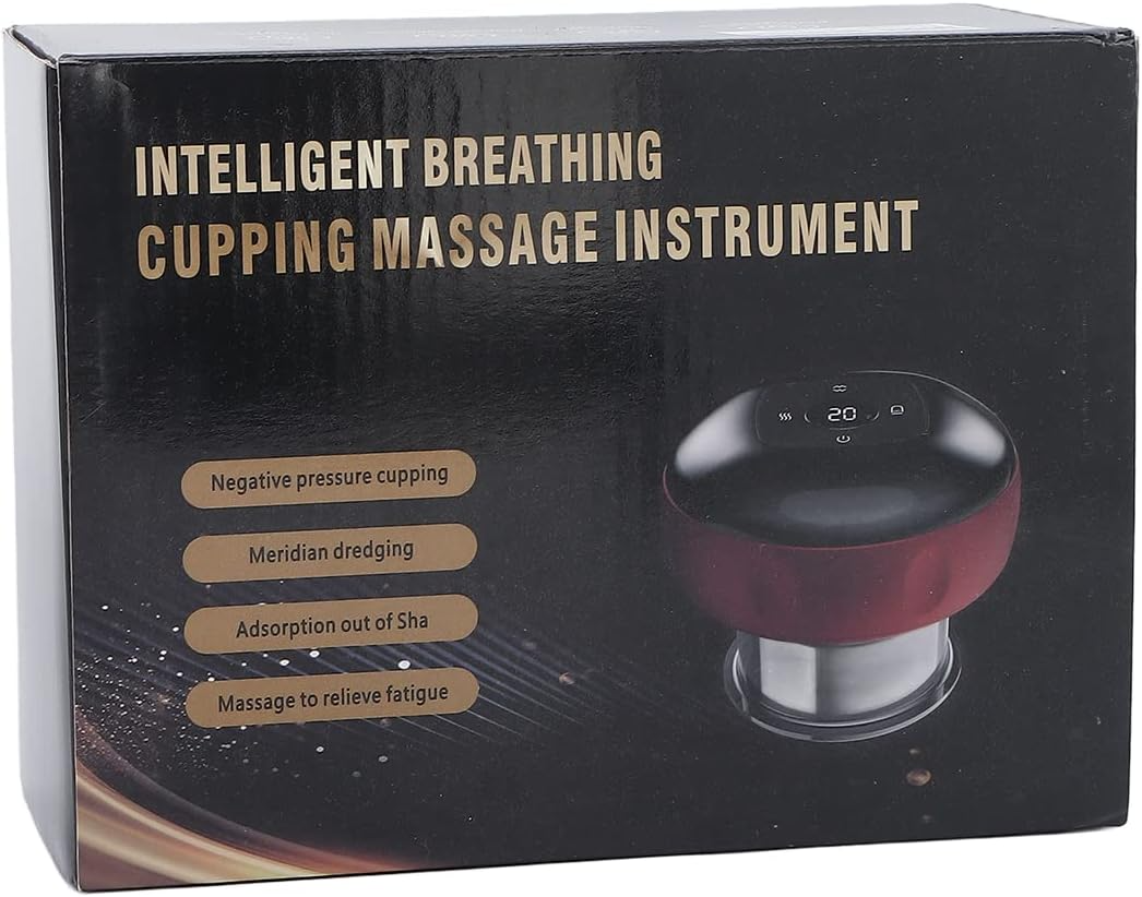 🌀 MASAJEADOR INTELIGENTE DE VENTOSA 4 EN 1 🔥💆♂️