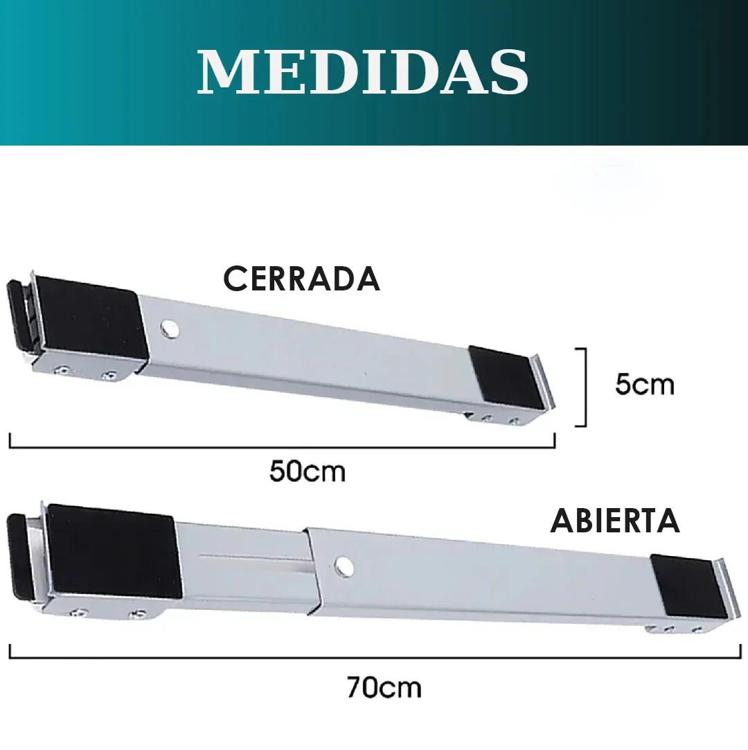 Base Móvil Ajustable Para Electrodomésticos y Muebles Pesados. ¡Es la solución que estabas buscando!